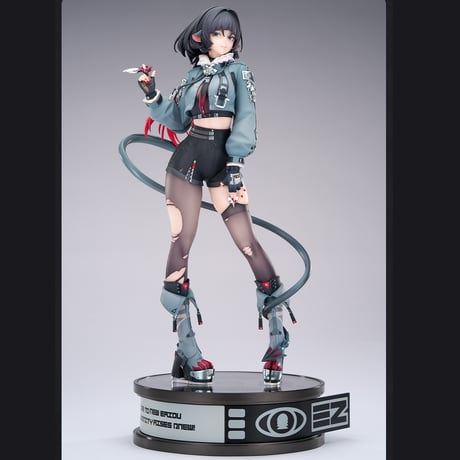 ゼンレスゾーンゼロ　miHoYo　APEXコラボ　陣営シリーズ　特務捜査班　ジェーン・ドゥ　1/7フィギュア（予約販売）2026年10月中国発売　※注文後のキャンセル不可商品