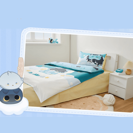 崩壊：スターレイル　miHoYo　男子寮ちびキャラ家具シリーズ　ベッド用寝具セット（予約販売）