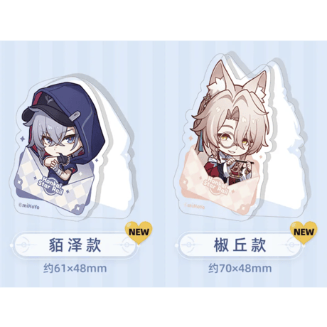 崩壊：スターレイル　miHoYo　ナナシビトの勲章シリーズ　アクリルクリップ　Ver.2&3（予約販売）