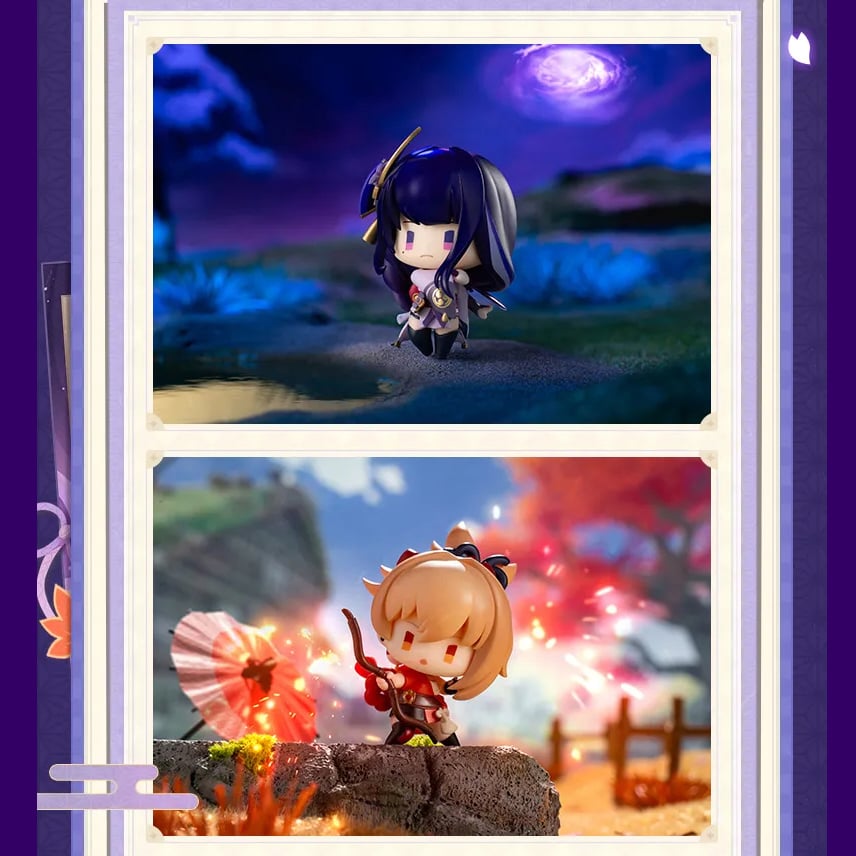 原神　トレーディング　フィギュア　稲妻　戦場の英姿 原神』 「戦場の英姿」 トレーディングフィギュア 稲妻篇 6個入りBOX