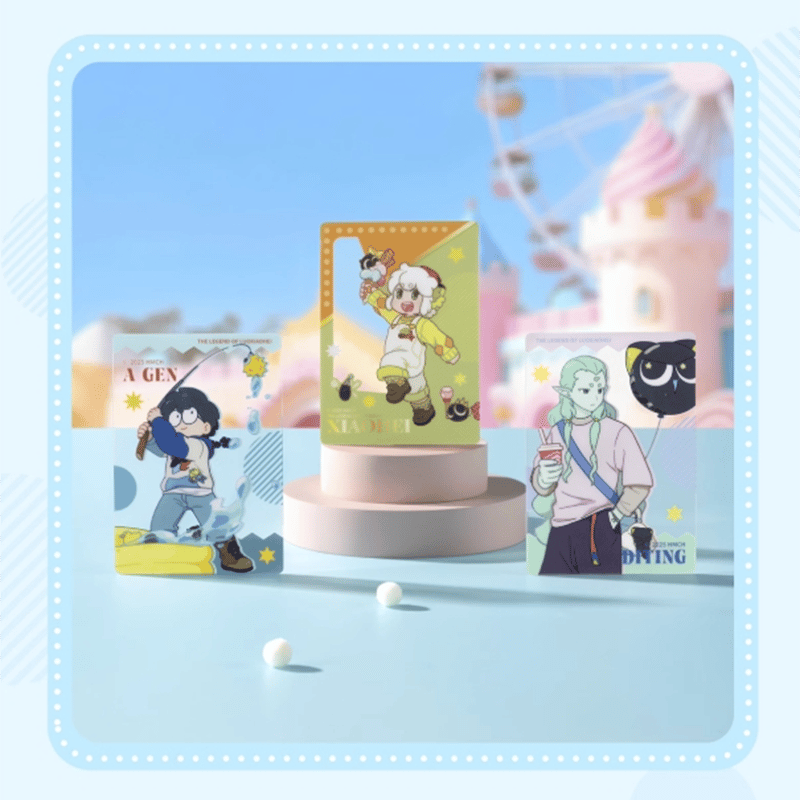 羅小黒戦記 TANMI SPACEコラボ 喵屿楽園シリーズ ブロマイド風クリア