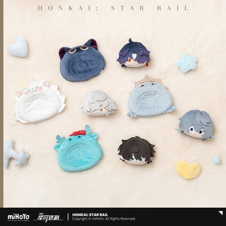 崩壊：スターレイル　miHoYo　男子寮ちびキャラシリーズ　ぬいぐるみバッジ（予約販売）