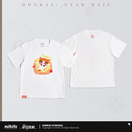 崩壊：スターレイル　miHoYo　ガオガオシリーズ　半袖Tシャツ（予約販売）2026年8月中国発売