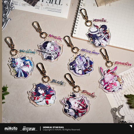 崩壊：スターレイル　miHoYo　アハ全宇宙シリーズ　アクリルチャーム（予約販売）