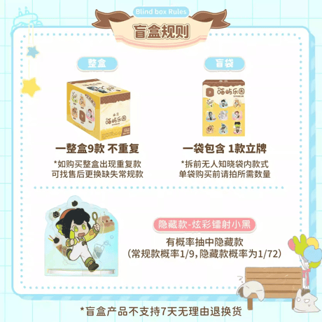 羅小黒戦記　TANMI SPACEコラボ　喵屿楽園シリーズ　Q版アクリルスタンド　※ブラインド商品（予約販売）