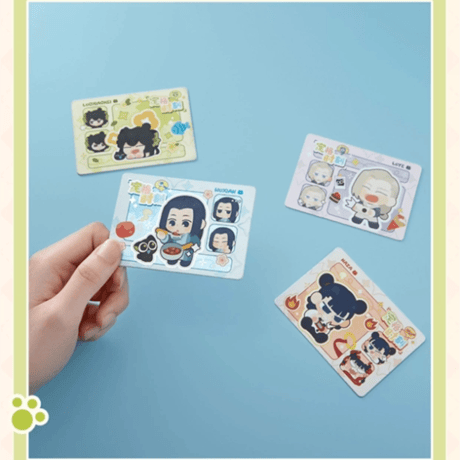 羅小黒戦記2　FUN4YEAHコラボ　定格時刻シリーズ　ぬいぐるみカードケース　※ブラインド商品（予約販売）