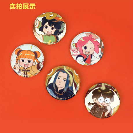 羅小黒戦記　HMCH　新春缶バッジ（予約販売）
