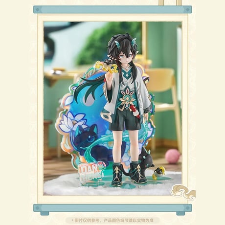 崩壊：スターレイル　miHoYo　小不点猫猫シリーズ　丹恒・飲月フィギュア（予約販売）2026年2月中国発売　※注文後のキャンセル不可商品