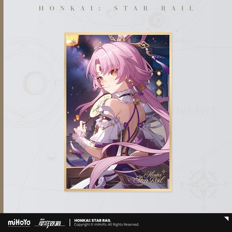 崩壊：スターレイル　miHoYo　星海を祝うシリーズ　PET色紙（予約販売）