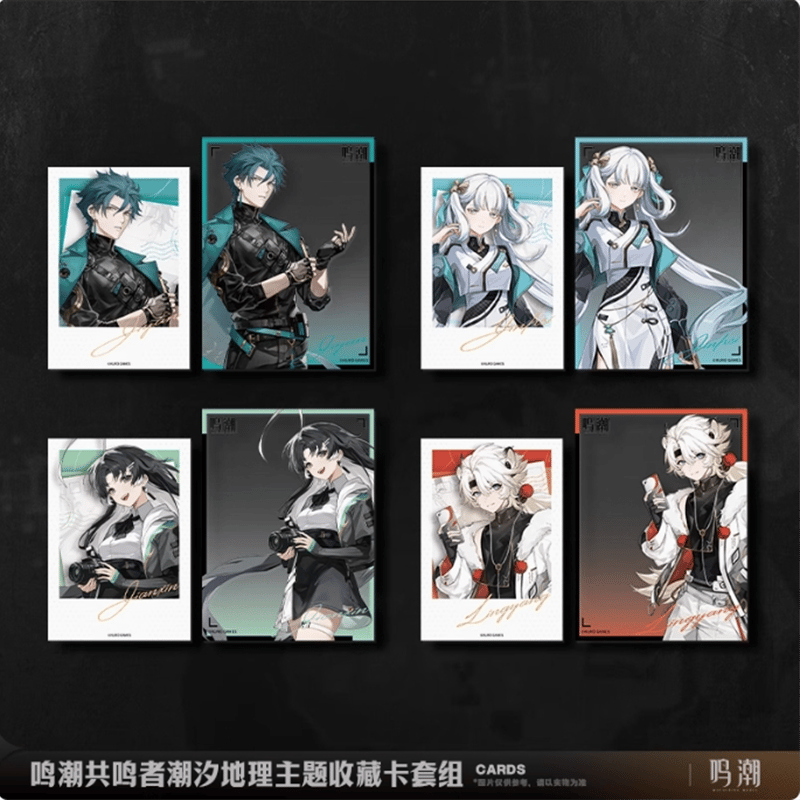 鳴潮 KURO GAMES 共鳴者潮汐地理テーマ コレクションカードセット