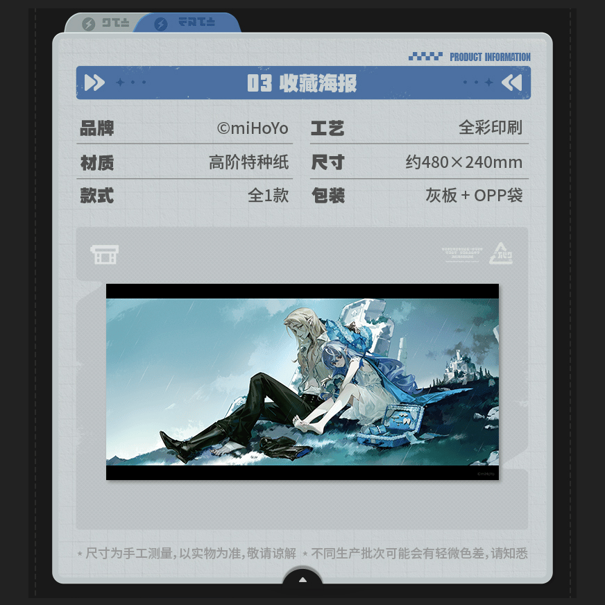 ゼンレスゾーンゼロ miHoYo 協奏頻段シリーズ 涙と過去を埋めて（下