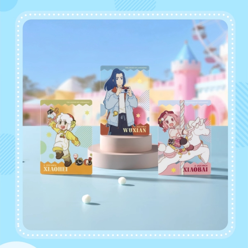 羅小黒戦記 TANMI SPACEコラボ 喵屿楽園シリーズ ブロマイド風クリア