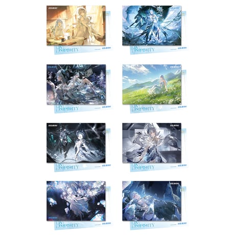 パニシング：グレイレイヴン　機体シリーズ　CGポストカードセット（予約販売）2026年5月末中国発売