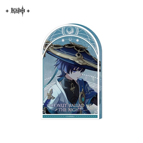 原神　miHoYo　「月夜の叙事詩」シリーズ　厚いアクリルスタンド（予約販売）2026年1月中国発売