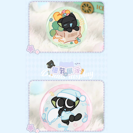 羅小黒戦記　bilibiliGoodsコラボ　毎日シリーズ　缶バッジ（予約販売）
