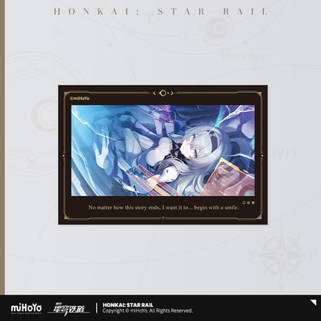 崩壊：スターレイル　miHoYo　君との思い出シリーズ　レンチキュラー　コレクションカード　Ver.1&2（予約販売）