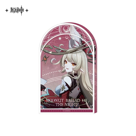 原神　miHoYo　「月夜の叙事詩」シリーズ　厚いアクリルスタンド（予約販売）2026年1月中国発売