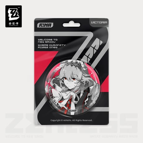 ゼンレスゾーンゼロ　miHoYo　影画シリーズ　リフレクターバッジ　ヴィクトリア家政（予約販売）