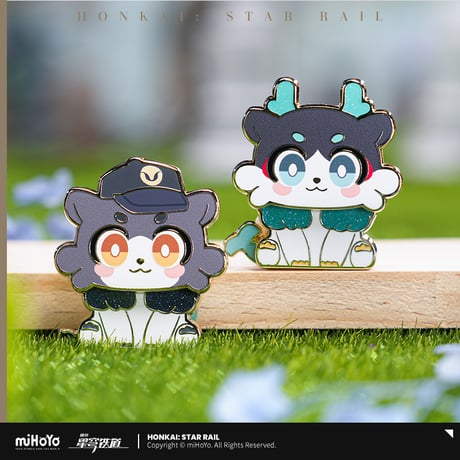崩壊：スターレイル　miHoYo　ガオガオシリーズ　キメラ　メタルバッジ（予約販売）