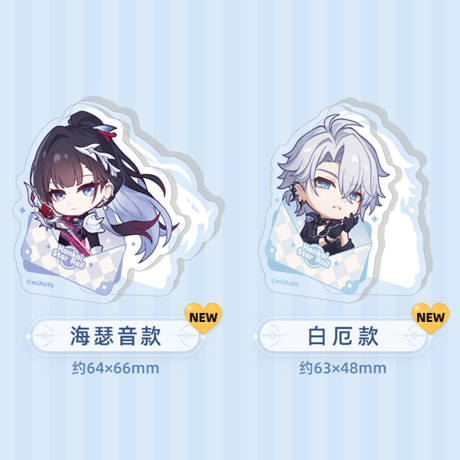 崩壊：スターレイル　miHoYo　ナナシビトの勲章シリーズ　アクリルクリップ　Ver.4（予約販売）