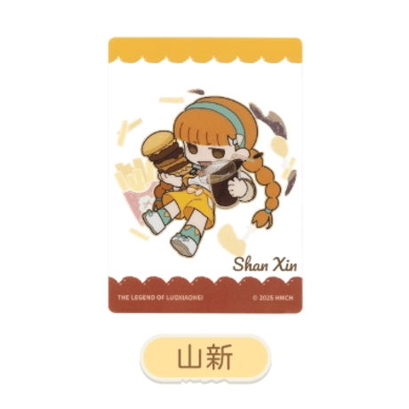 羅小黒戦記　TANMI SPACEコラボ　喵屿楽園シリーズ　Q版ブロマイド風クリアカード（予約販売）