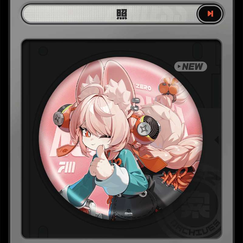 ゼンレスゾーンゼロ miHoYo 立絵シリーズ 缶バッジ クランプスの黒枝