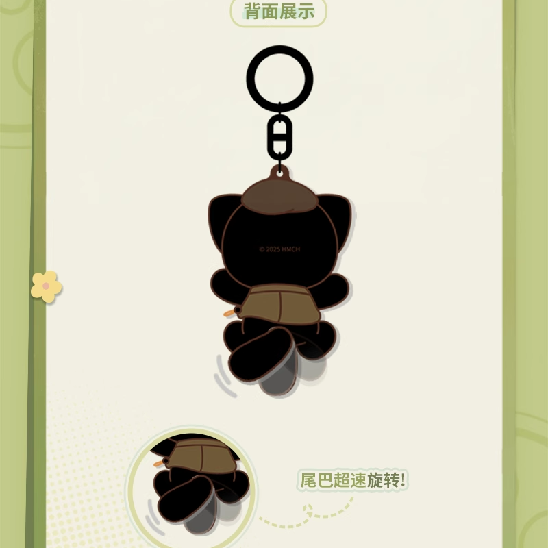 羅小黒戦記2 GOODSLOVEコラボ 「OK！カット！」シリーズ 可動式 追視