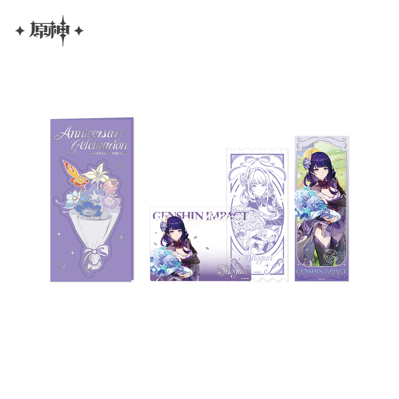原神 miHoYo 周年記念シリーズ 記念チケット&カードセット 五