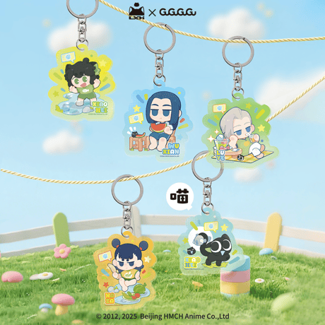 羅小黒戦記　GuGuGuGuコラボ　納涼サマーシリーズ　アクリルチャーム　※ブラインド商品（予約販売）