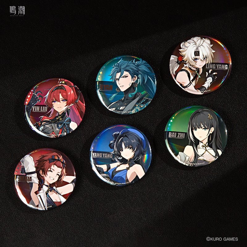 鳴潮 KURO GAMES 共鳴者テーマ缶バッジ(予約販売) | 面白映画 鳴潮 KURO GAMES 共鳴者テーマ缶バッジ(予約販売) | 面白映画