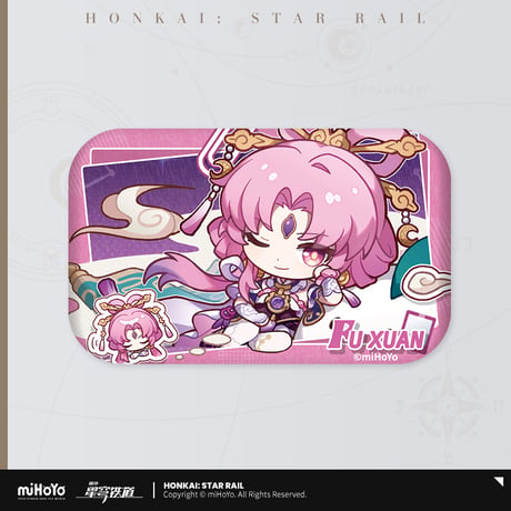 崩壊：スターレイル　miHoYo　パムのフォトアルバムシリーズ　スクエア缶バッジ　Ver.2（予約販売）
