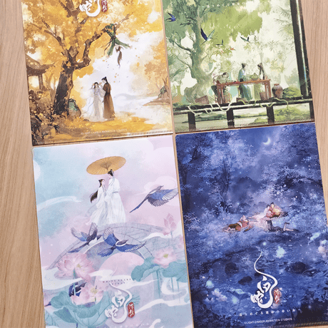 白蛇：浮生　A4クリアファイル【現品　白蛇：浮生シリーズのみ同時注文可　発送3～6週間】