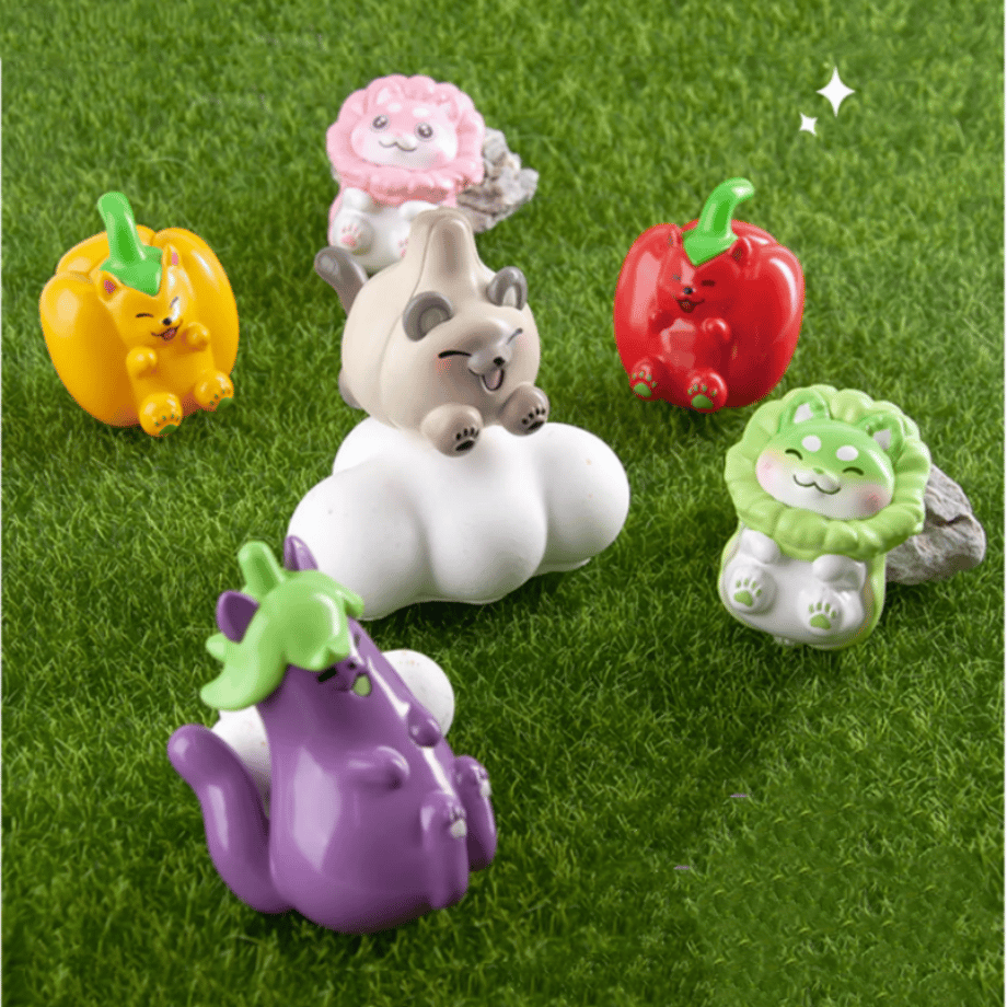 くっつき おやさい妖精さん（マグネット）｜おやさい妖精さん×くだもの