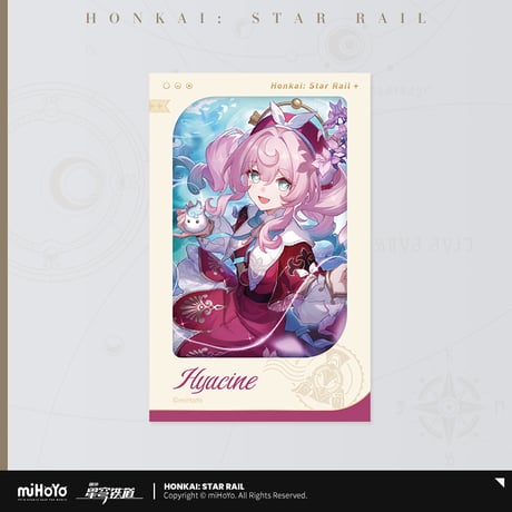 崩壊：スターレイル　miHoYo　星海を祝うシリーズ　フィルム風カード（予約販売）
