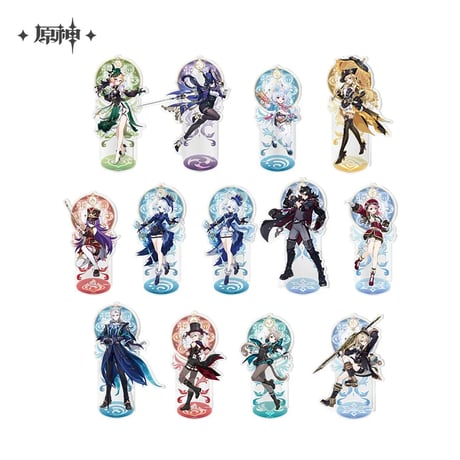 原神　miHoYo　フォンテーヌ廷テーマシリーズ　キャラアクリルスタンド（予約販売）