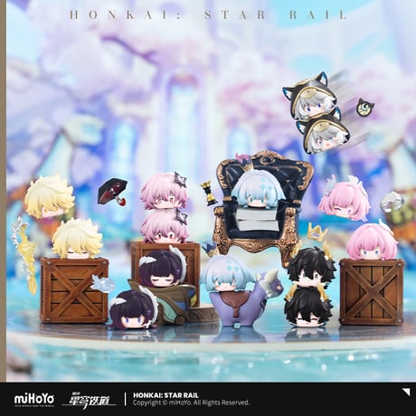 崩壊：スターレイル　miHoYo　ALL FOR PLAYコラボ　オンパロス英雄記シリーズ　ミニフィギュア超級叠叠楽　第二弾　※ブラインド商品（予約販売）