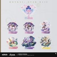 崩壊：スターレイル　miHoYo　記憶運命立絵シリーズ　アクリルスタンド　Ver.1&2（予約販売）