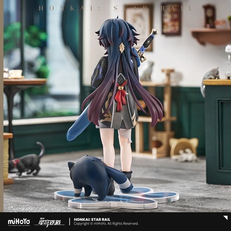 崩壊：スターレイル　miHoYo　RIBOSEコラボ　小不点猫猫シリーズ　刃　フィギュア（予約販売）2027年4月中国発売　※注文後のキャンセル不可商品
