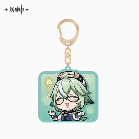 原神　miHoYo　Q版絵文字シリーズ　アクリルチャーム　モンド（予約販売）