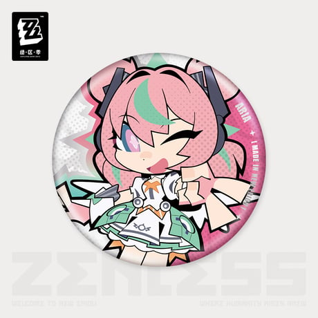 ゼンレスゾーンゼロ　miHoYo　麗都シリーズ　Q版バッジ　妄想エンジェル（予約販売）