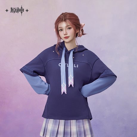 原神　miHoYo　シトラリテーマイメージシリーズ　フェイクレイヤードパーカー（予約販売）2026年6月末中国発売