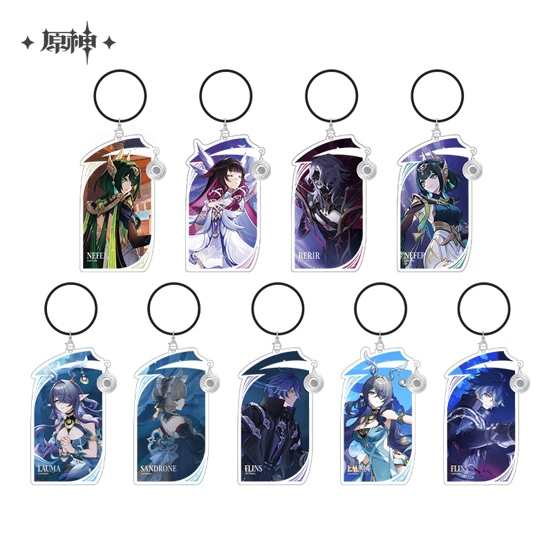 原神 miHoYo 原神テーマシリーズ アクリルチャームスタンド Ver.1&2