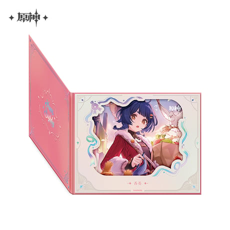 原神　miHoYo　命定之日シリーズ　フリップアップウィンドウ付き色紙　2025　Ver.5（予約販売）2026年8月上旬中国発売
