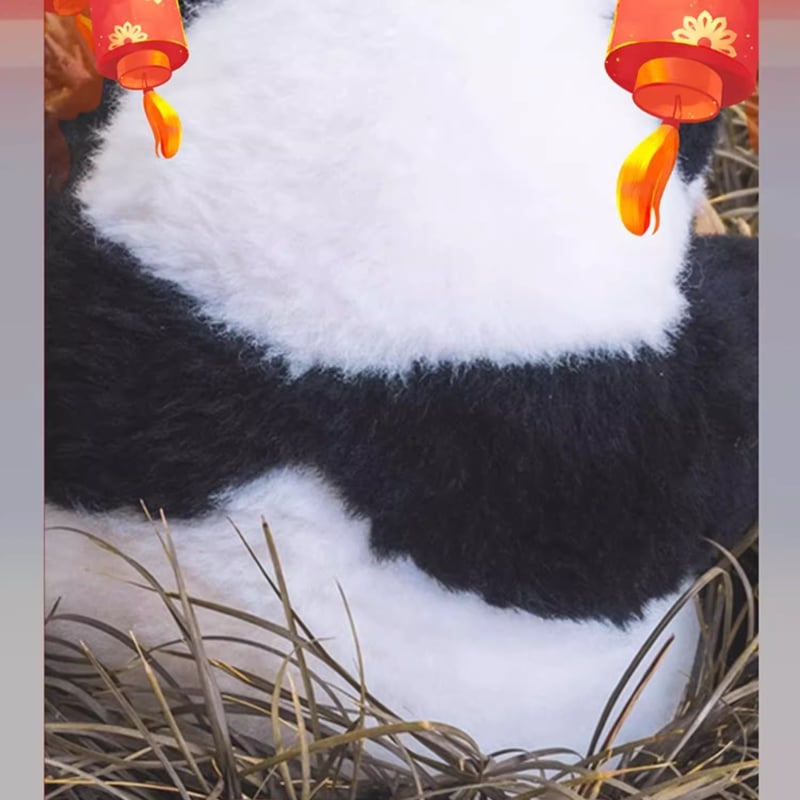 花　和花　リアルパンダぬいぐるみ 楽天市場】ぬいぐるみ パンダ 和花 花花 七仔 ふわふわ パンダ