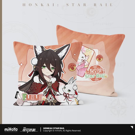 崩壊：スターレイル　miHoYo　小不点猫猫シリーズ　スクエアクッションカバー【中身を含まず】　Ver.4（予約販売）