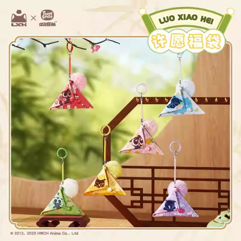 羅小黒戦記 TANMI SPACEコラボ 香り付き お守り風チャーム ※ブラインド