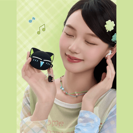 羅小黒戦記　GEEKSHAREコラボ　喵嗚節拍　AirPods4対応　イヤホンケース（予約販売）