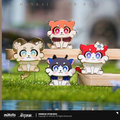 崩壊：スターレイル　miHoYo　ガオガオシリーズ　キメラ　メタルバッジ（予約販売）