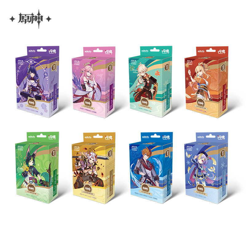 原神　カフェ　韓国　七聖召喚　カード　トーマ 3枚セット Amazon.co.jp: 原神 七聖召喚カード 3.8 346枚セット カード