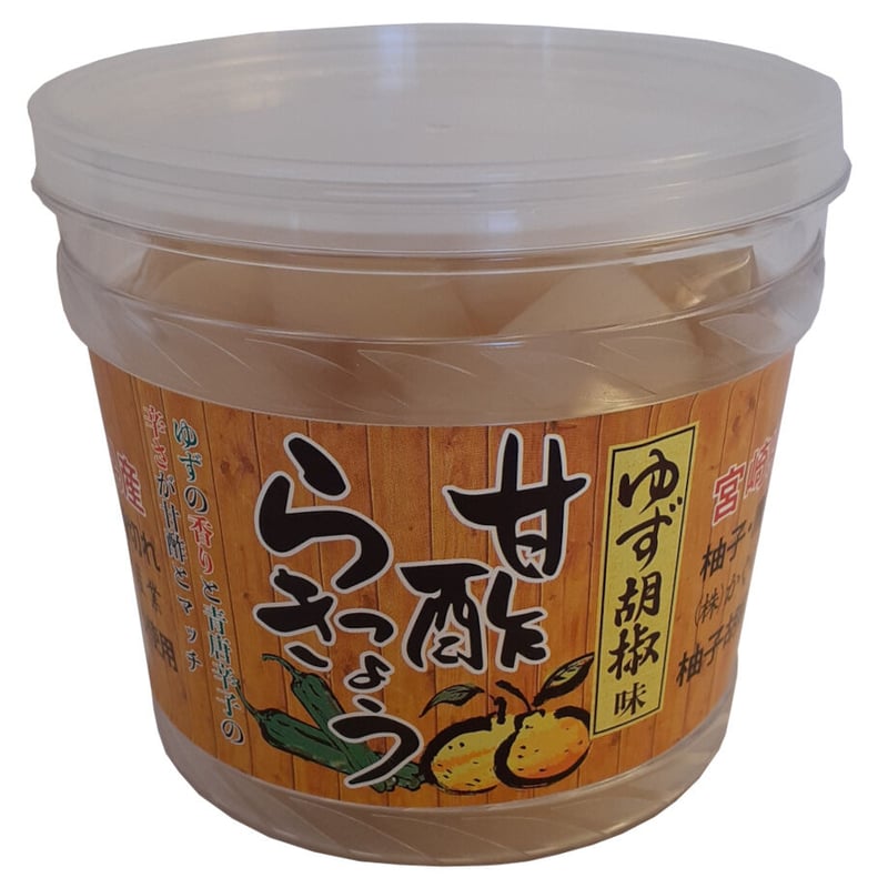 11420015 上沖産業 ゆず胡椒らっきょう 150g | ばあちゃん本舗